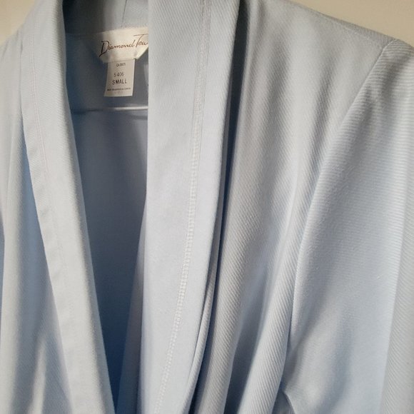 Diamond Tea Cotton Blend Robe - Picture 3 of 11